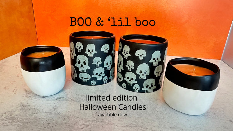 halloween & fall candles - aladdin street farm