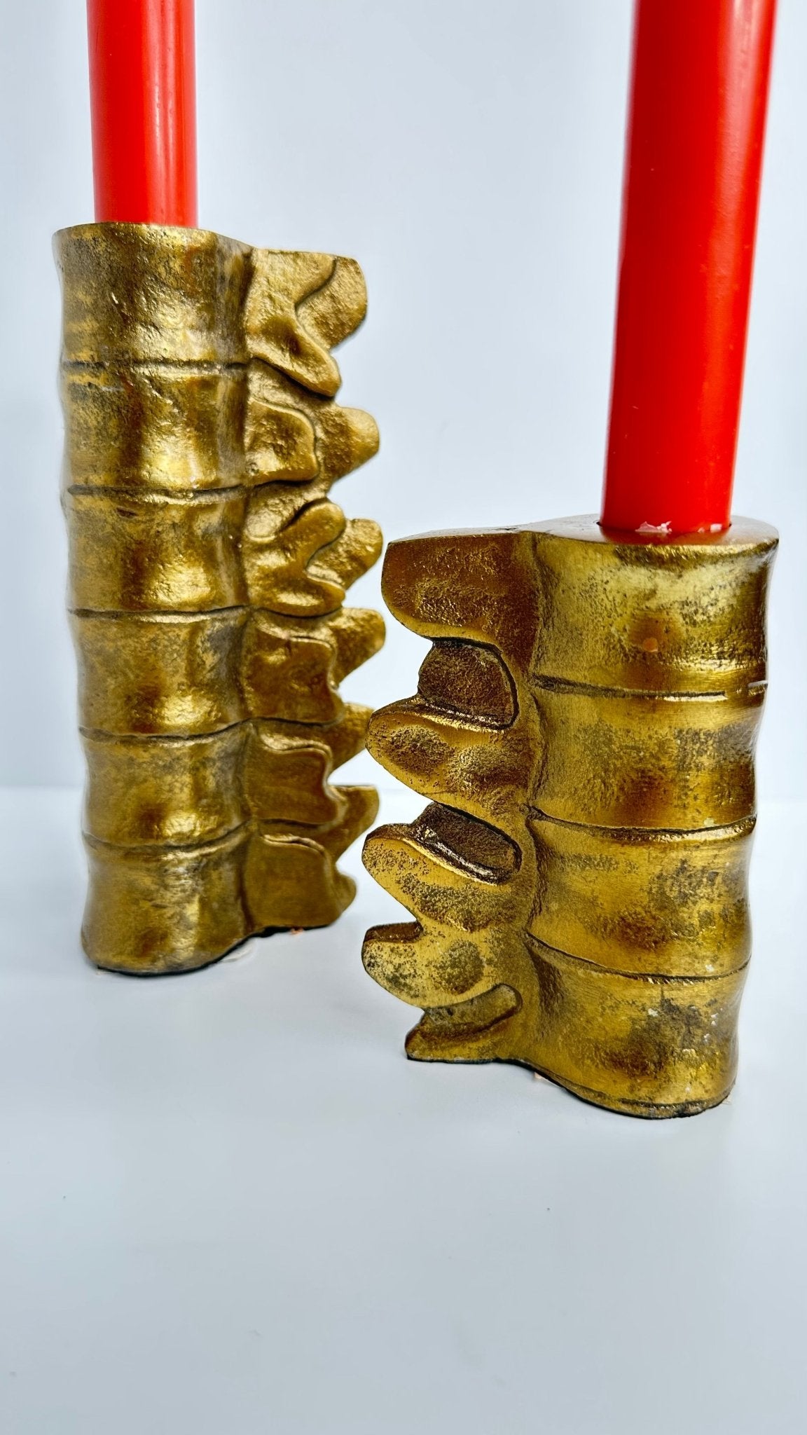 Spine Tingling Taper Holders - Set of 2