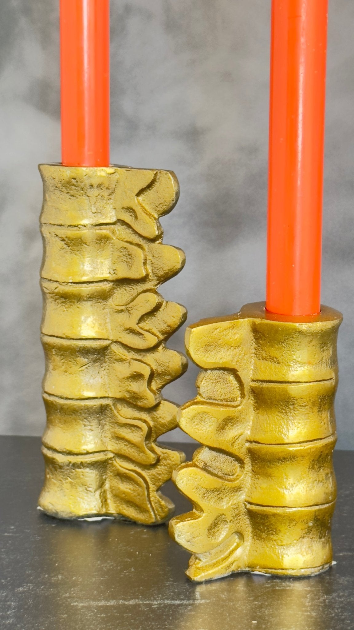 Spine Tingling Taper Holders - Set of 2
