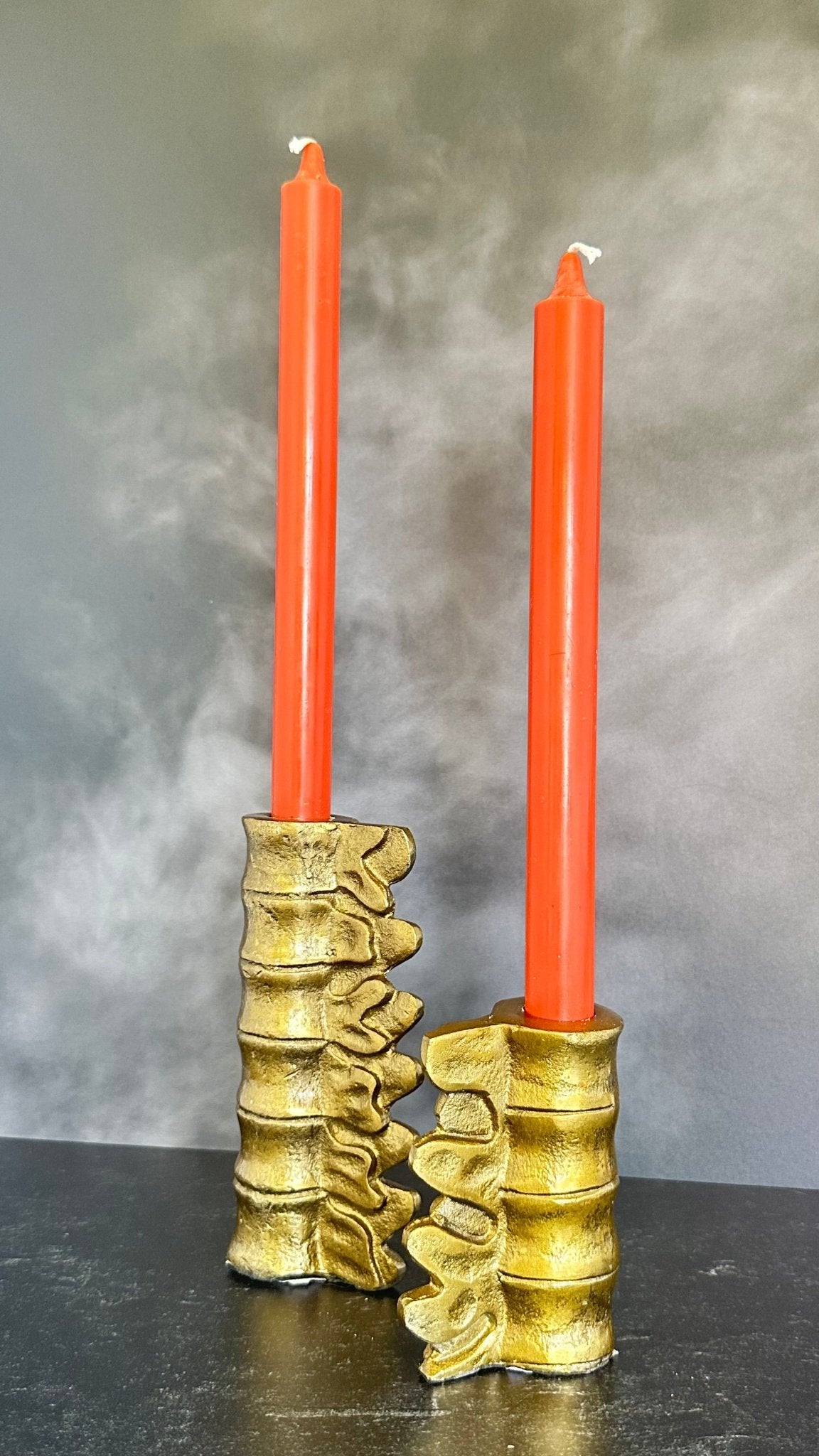 Spine Tingling Taper Holders - Set of 2