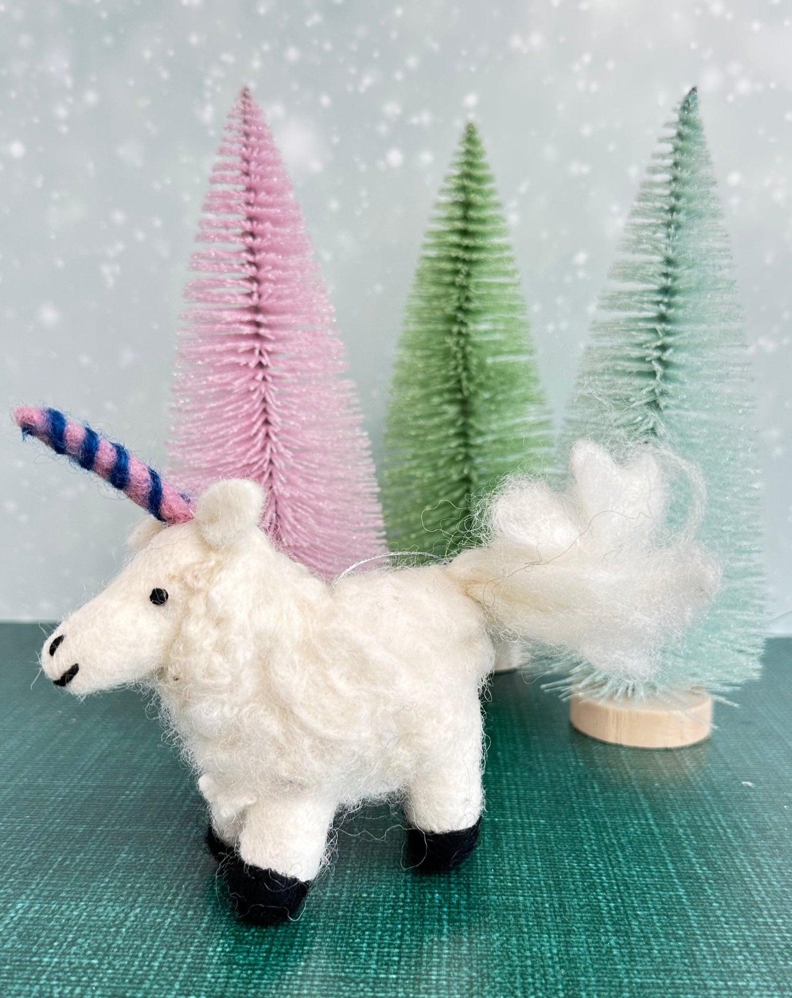 sugarsnap the magical unicorn christmas ornament