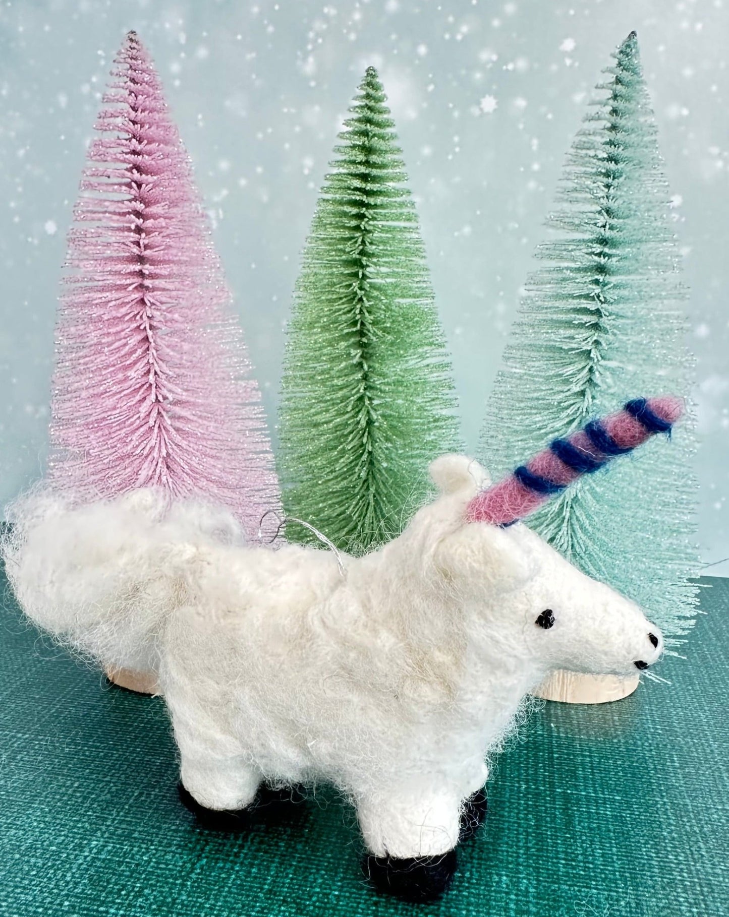 sugarsnap the magical unicorn christmas ornament