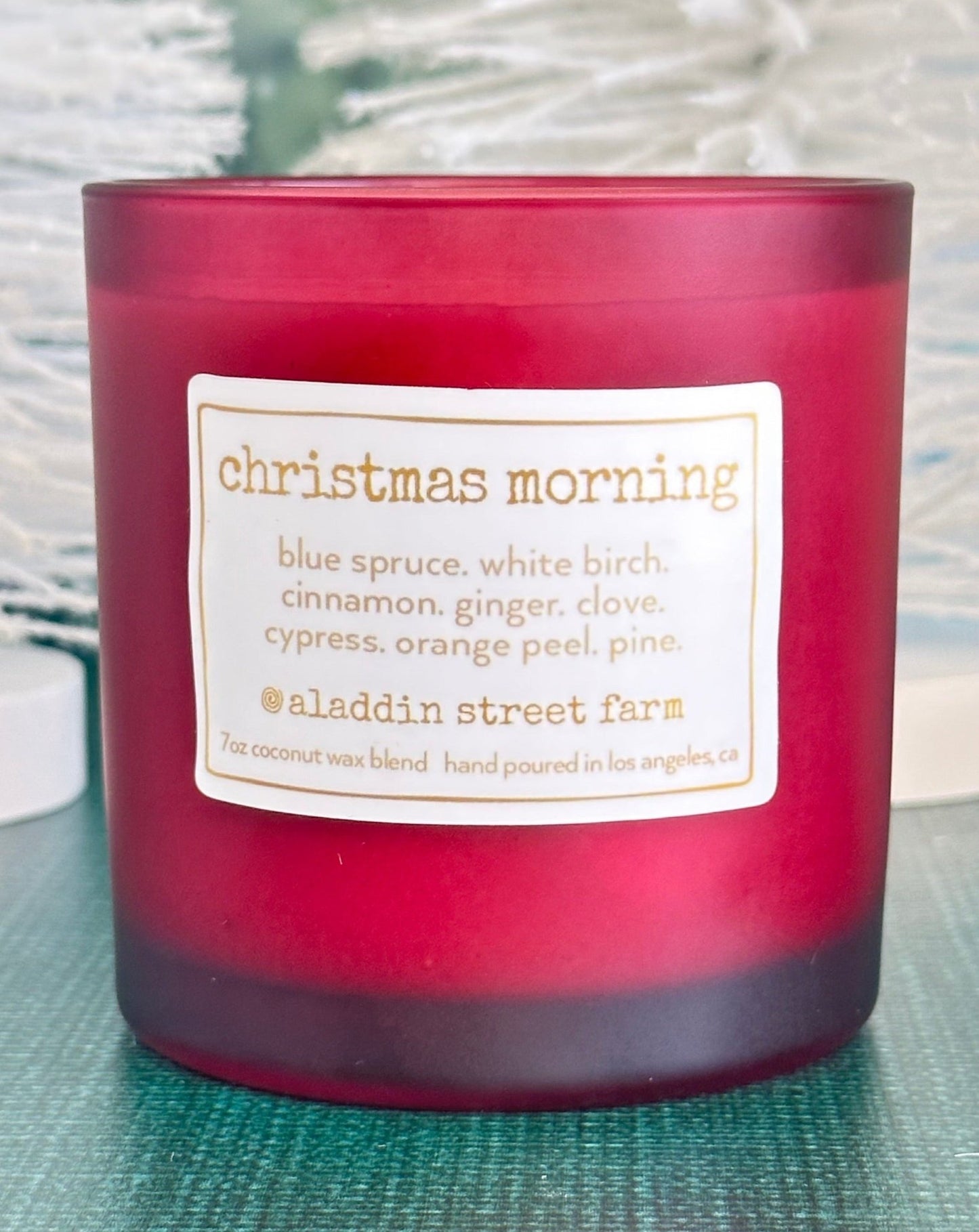 christmas morning 7oz luxury coconut wax holiday christmas candle