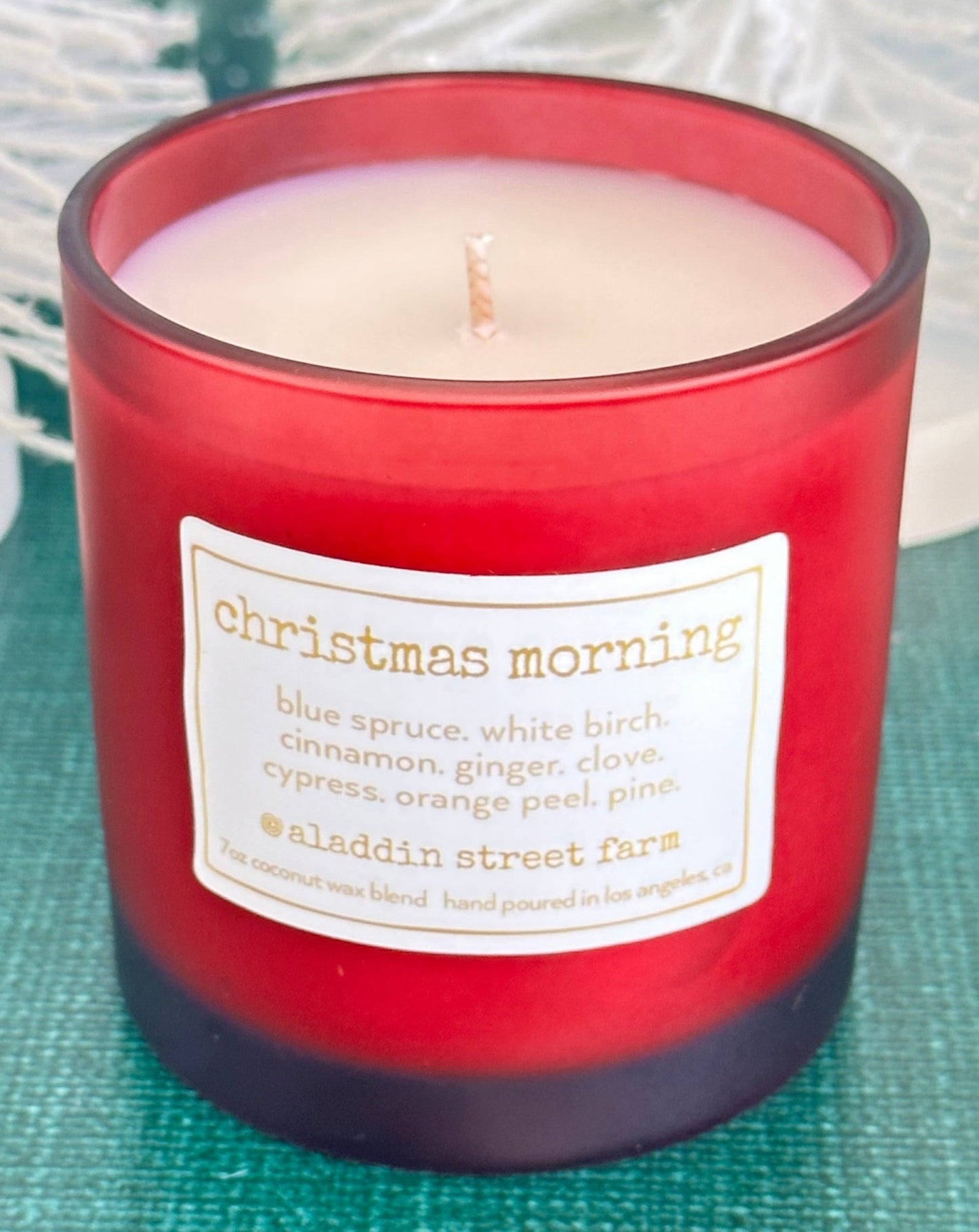 christmas morning 7oz luxury coconut wax holiday christmas candle