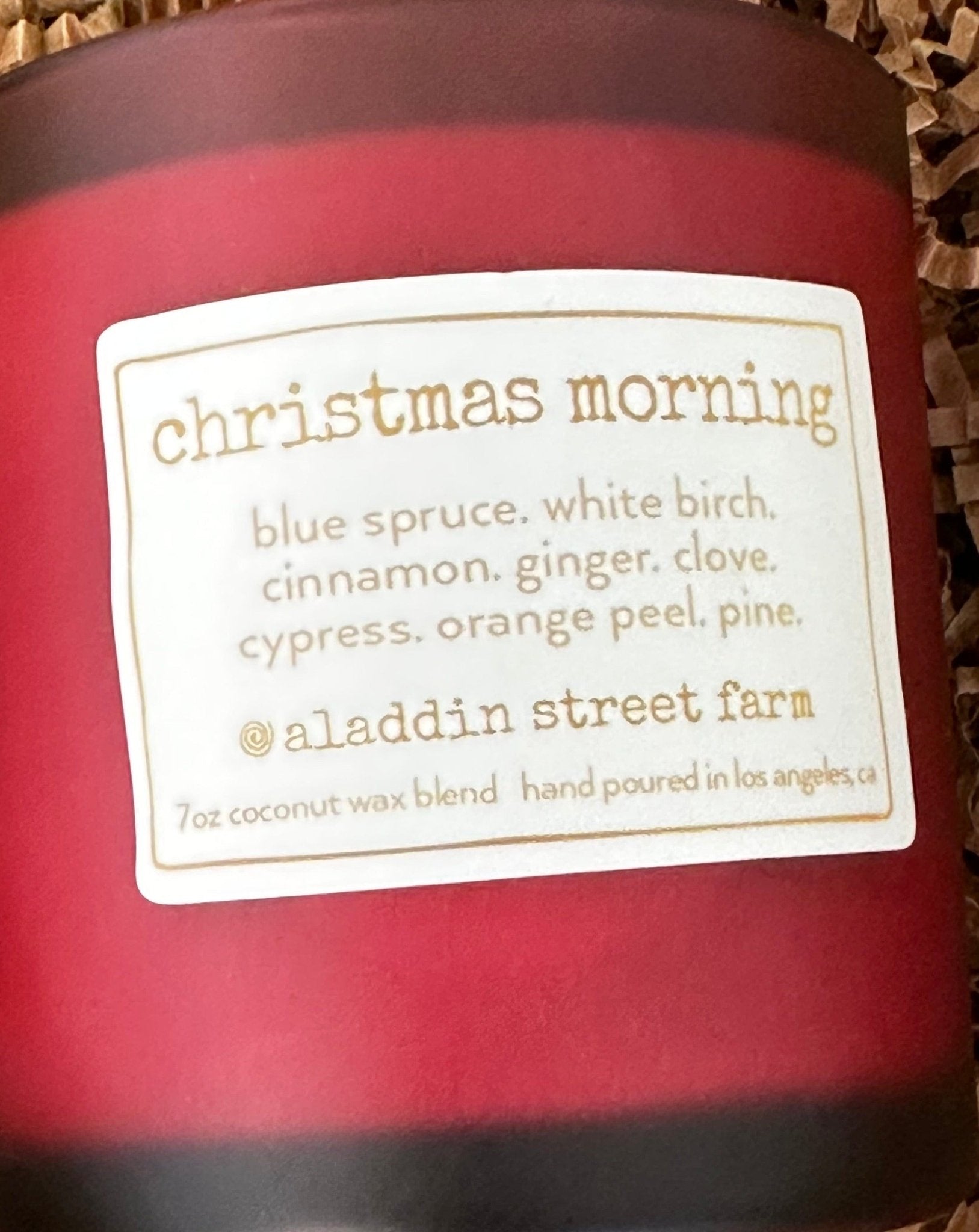 christmas morning 7oz luxury coconut wax holiday christmas candle