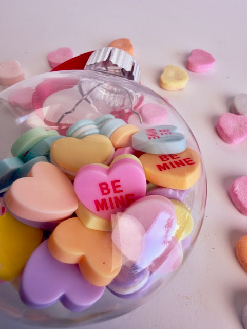 Pastel sweet hearts Valentine's Day Ornament