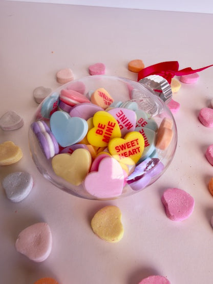 Pastel sweet hearts Valentine's Day Ornament