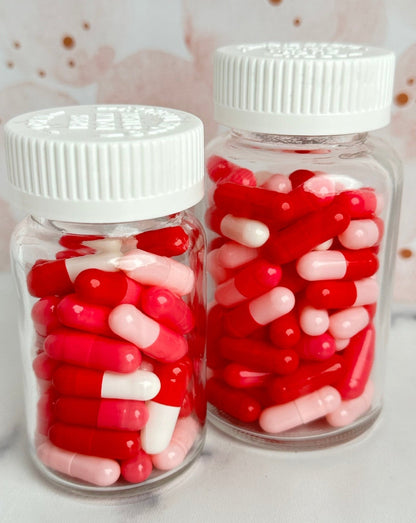 love potion no. 9 prescription pill ornament decor - set of 2 - exclusive to aladdin street farm 