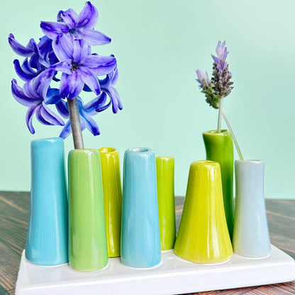 pooley bud vase - in eight awesome colorways