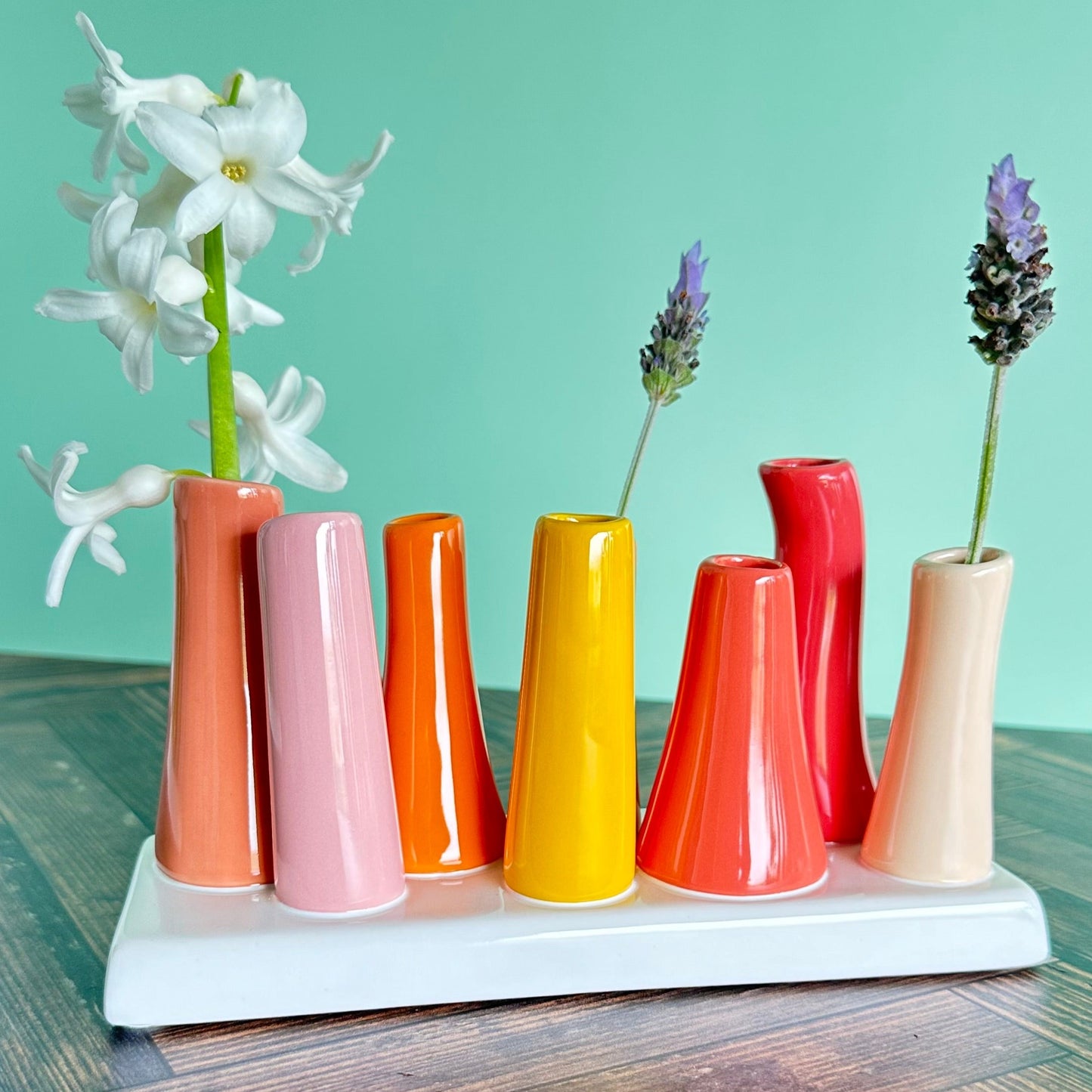 pooley bud vase - in eight awesome colorways