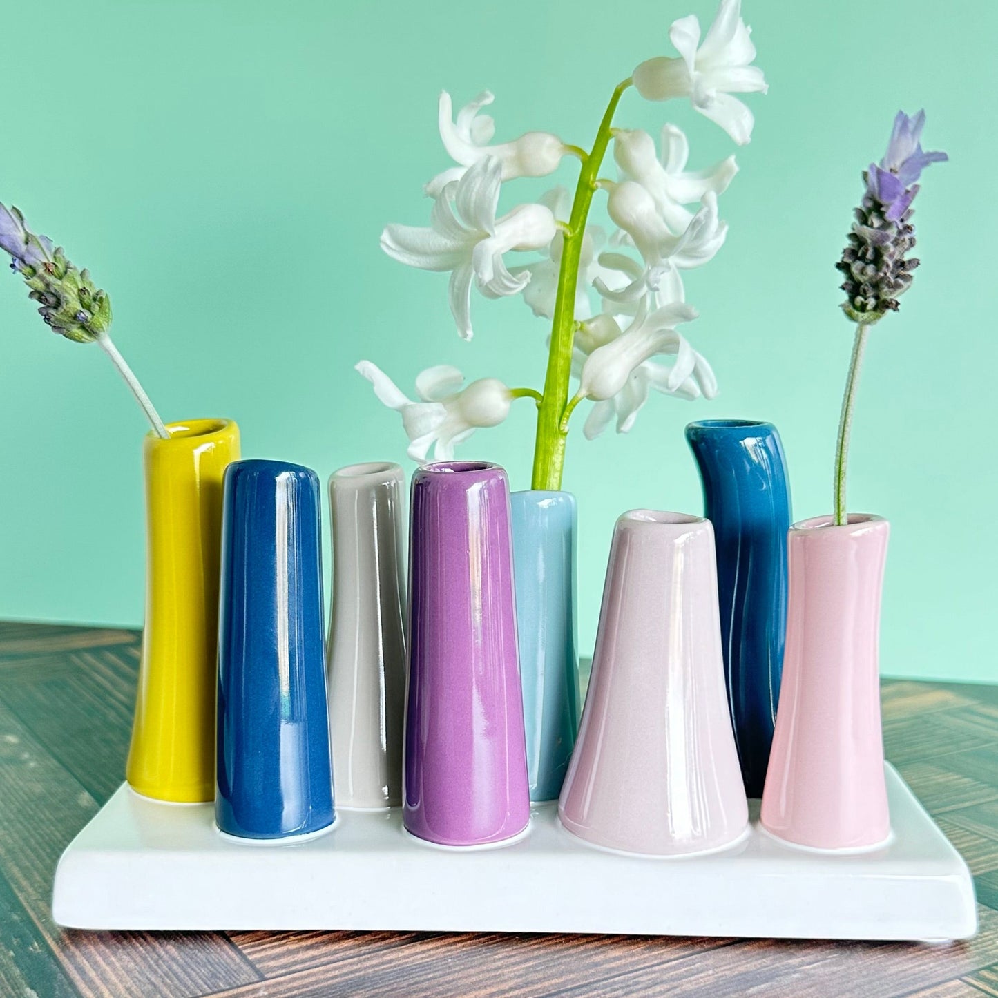 pooley bud vase - in eight awesome colorways