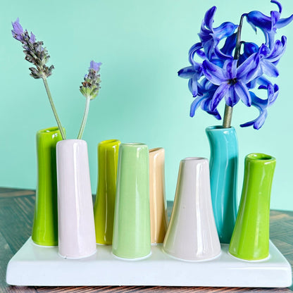 pooley bud vase - in eight awesome colorways