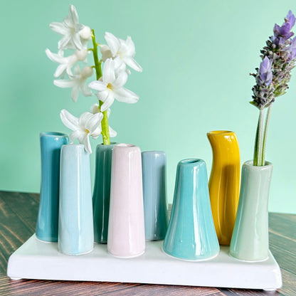 pooley bud vase - in eight awesome colorways