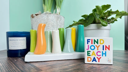 pooley bud vase - in eight awesome colorways