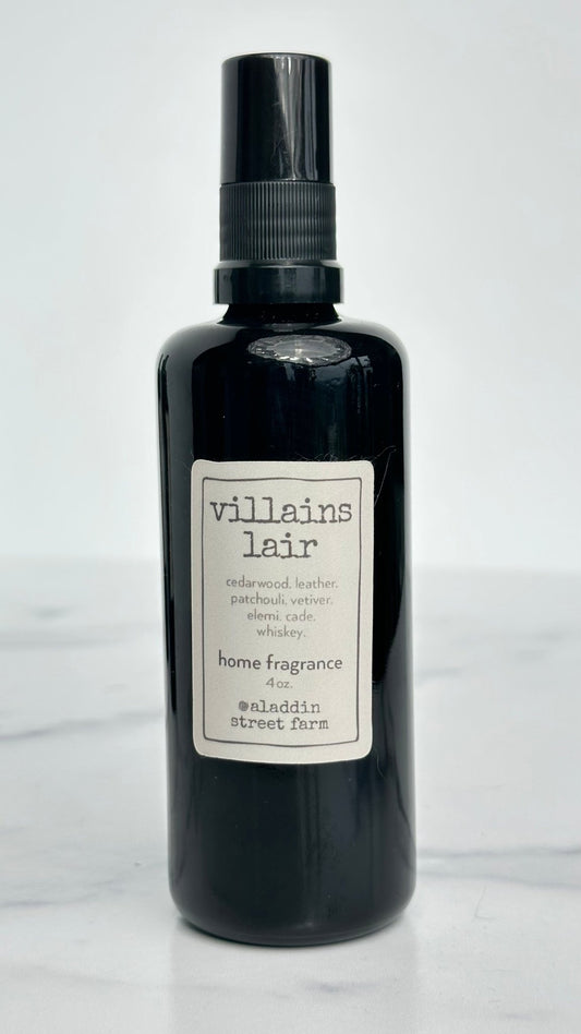 villains lair - 4oz spray - signature fragrance collection