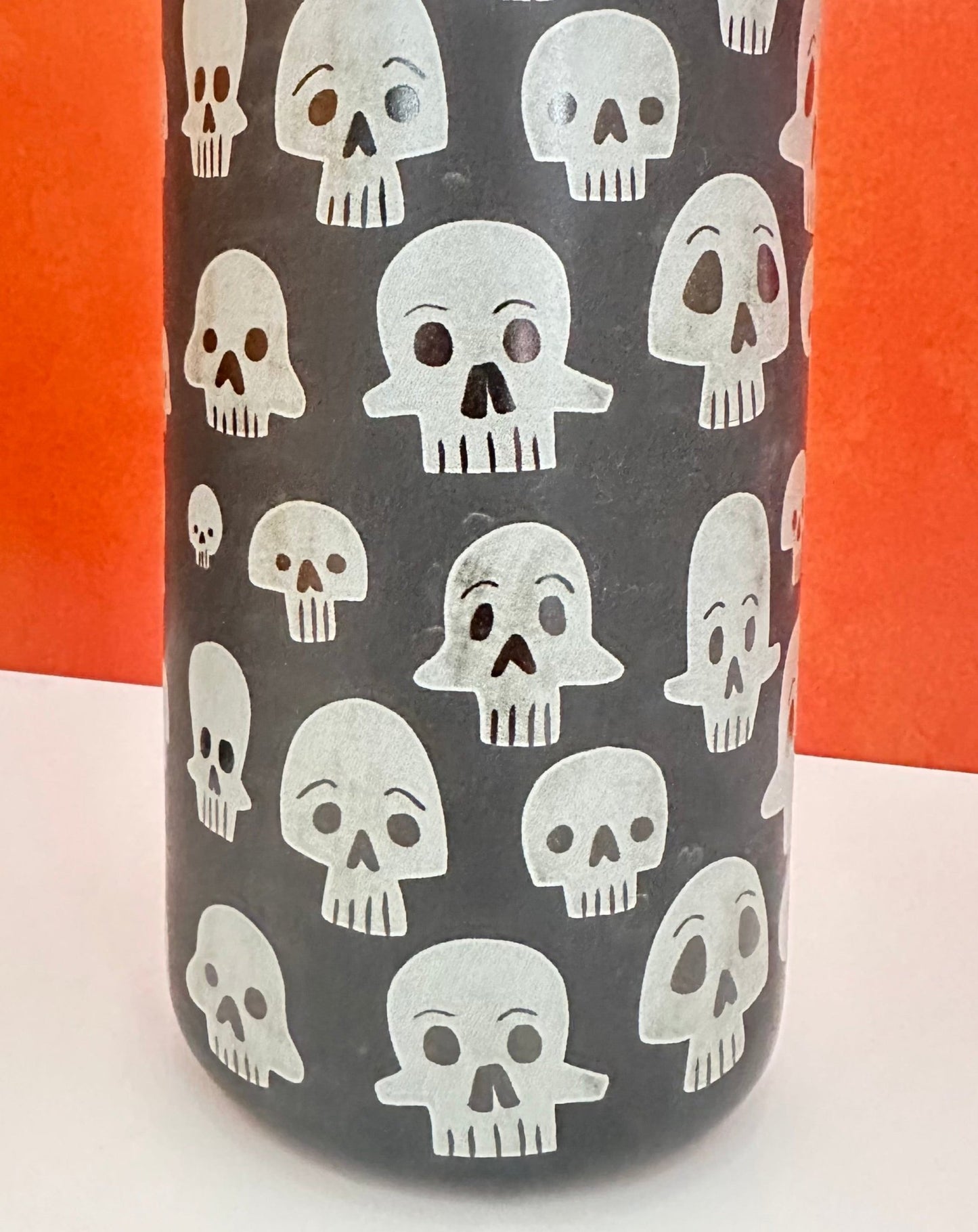 ghouls just want to have fun ceramic skulls vase