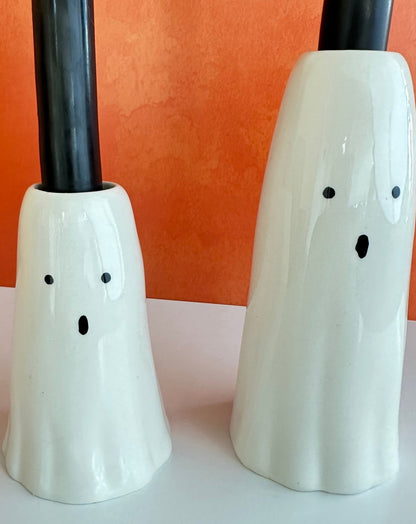 BOO! bestie ghostie taper holders - set of 2