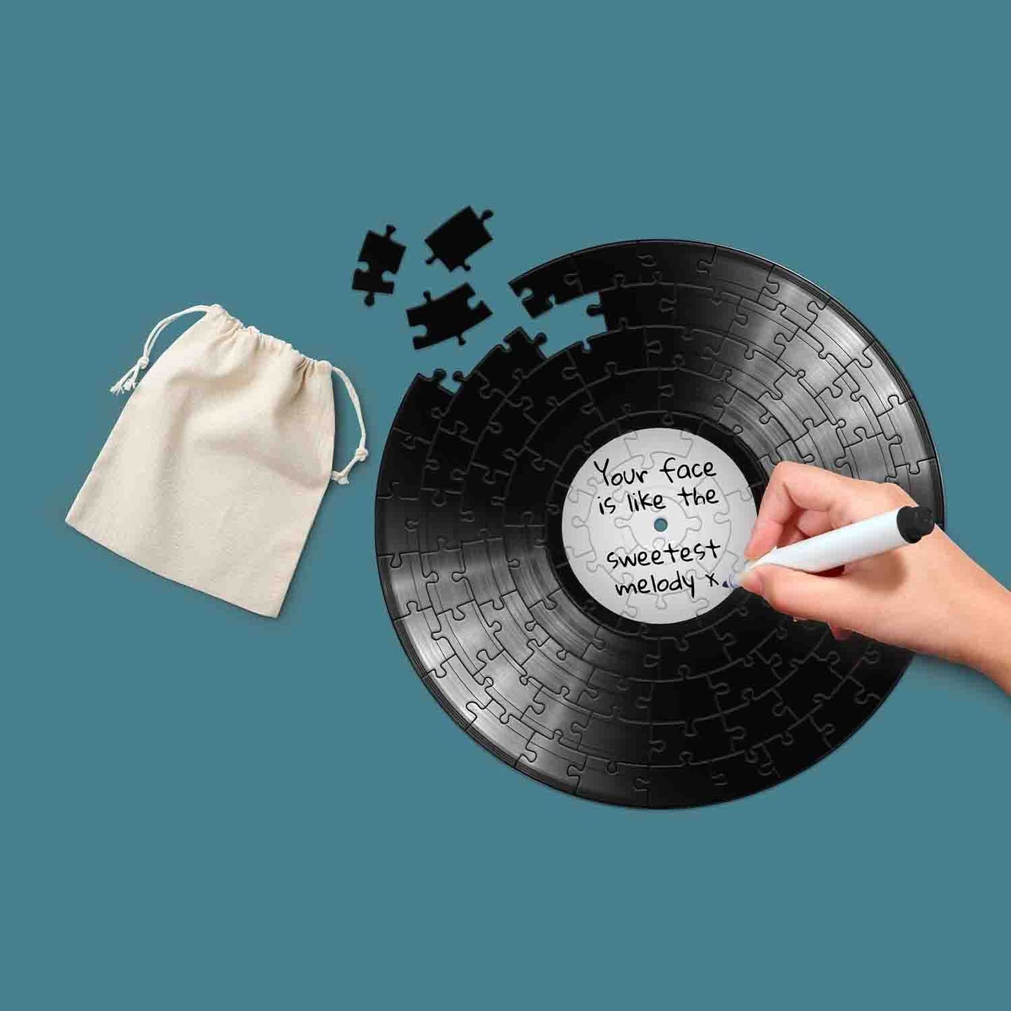 album jigsaw puzzle - customize with your favorite song or moment