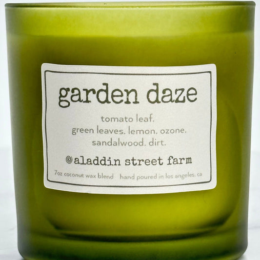 garden daze candle - a must for spring!