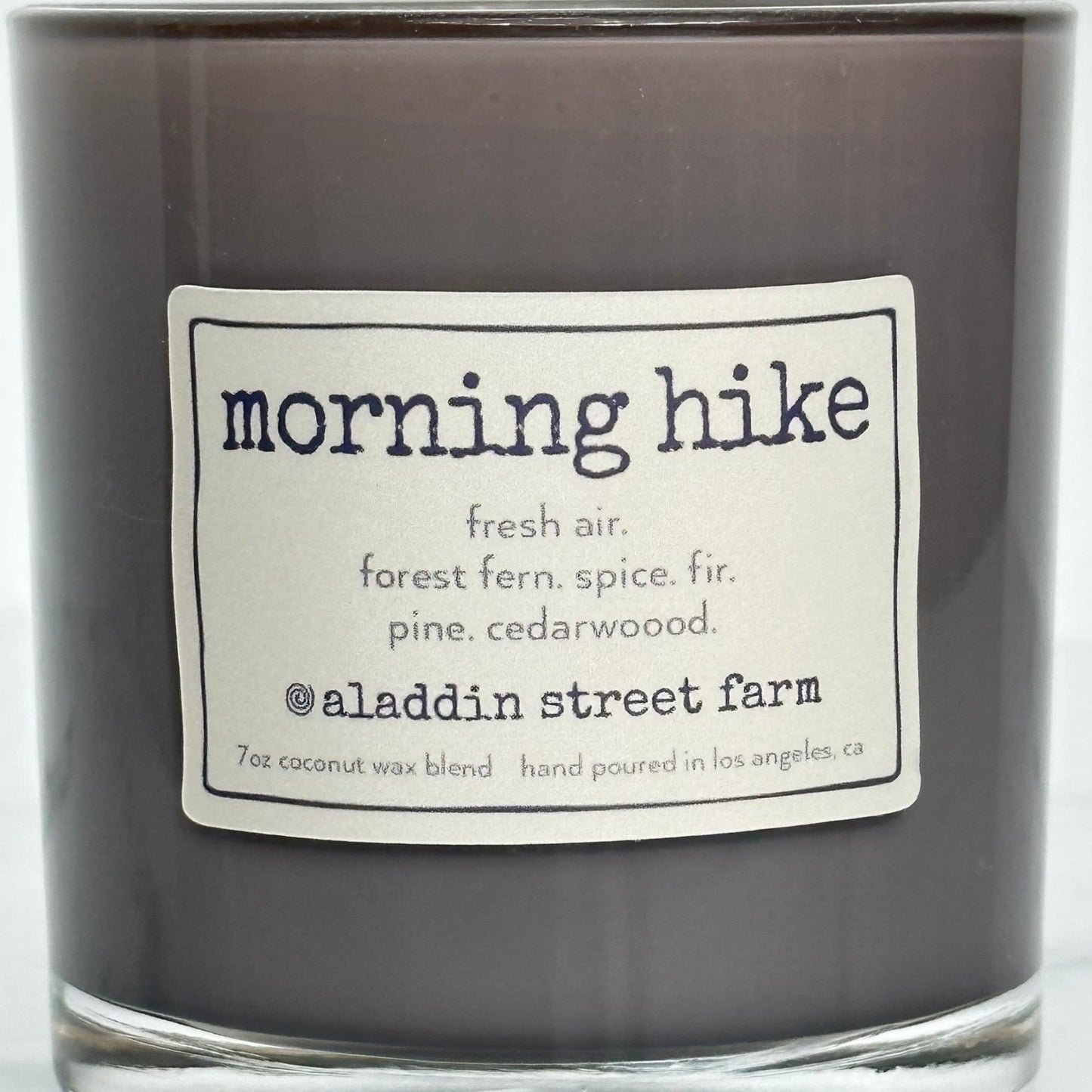 morning hike candle