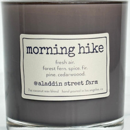 morning hike candle