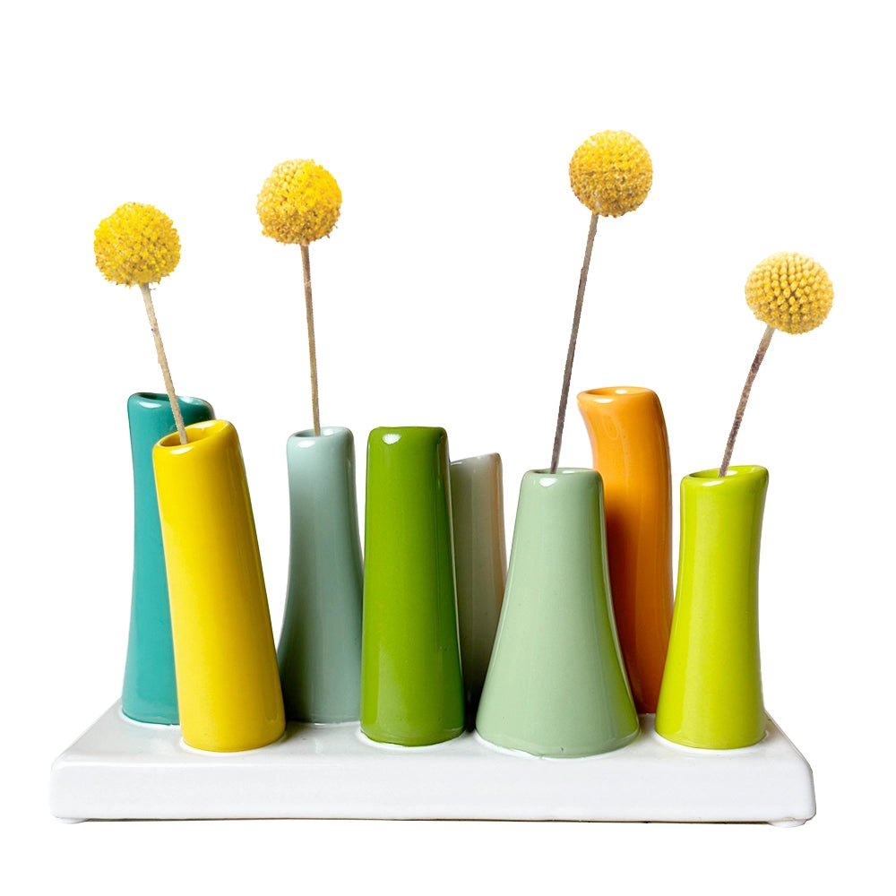 pooley bud vase - in eight awesome colorways