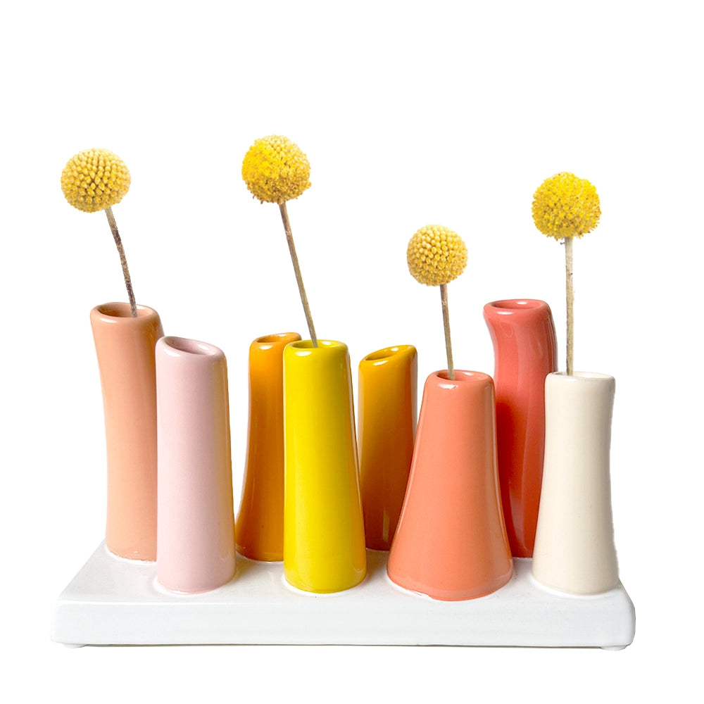 pooley bud vase - in eight awesome colorways